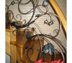 Secesyjny element balustrady